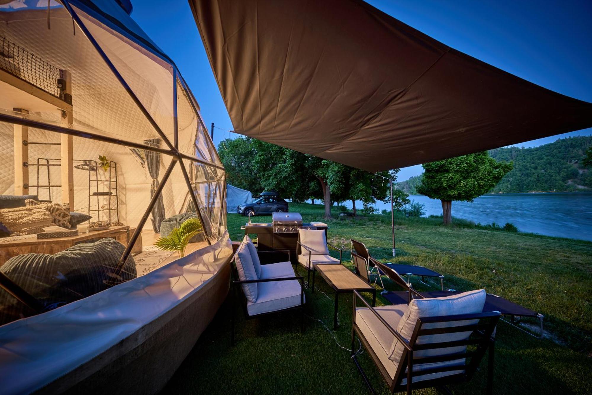 فندق Glamping Slapy المظهر الخارجي الصورة